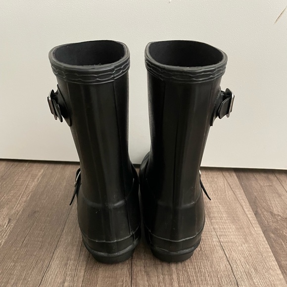 Unisex Hunter Kids Black Rain Boot - Picture 5 of 7